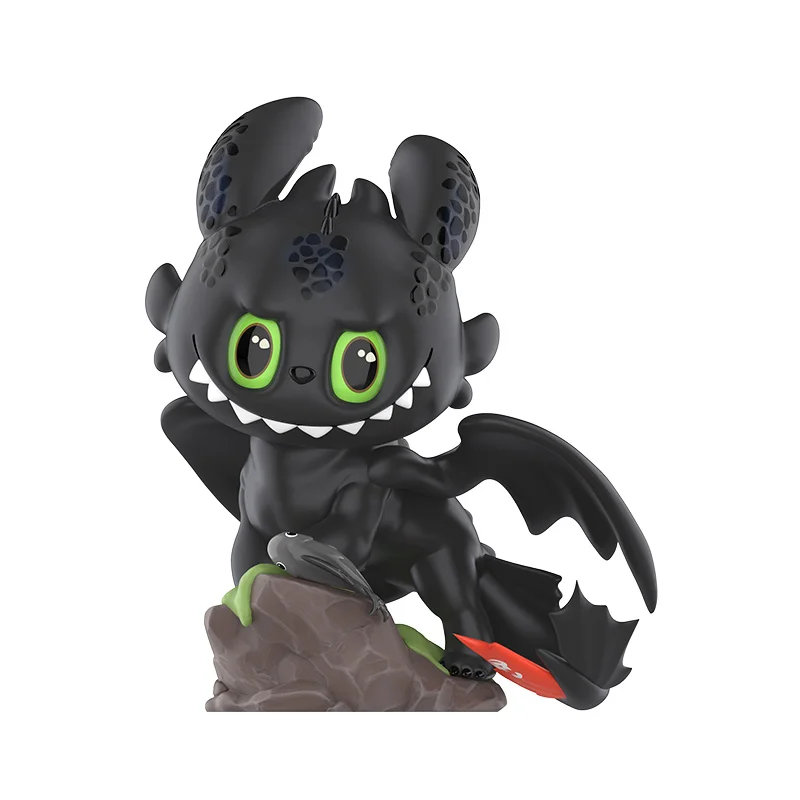 

Сюрприз-бокс с фигуркой Pop Mart Labubu The Monsters How To Train Your Dragon Toothless Regular, 17,5 см, 1 случайная фигурка