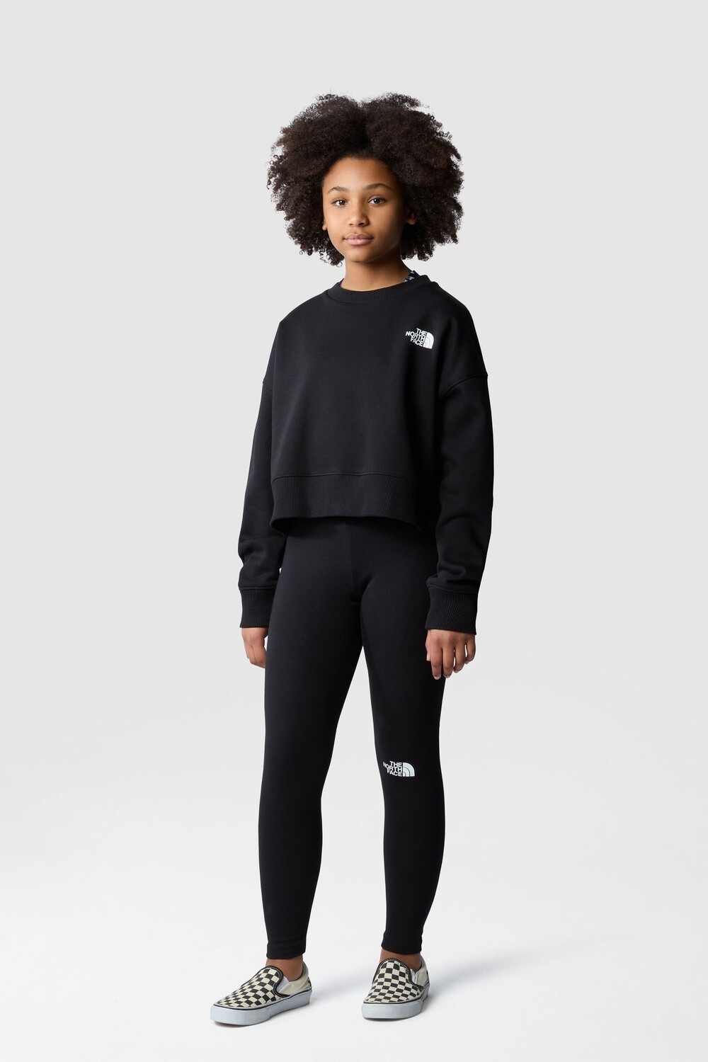 

Леггинсы для девочек на каждый день The North Face, черный