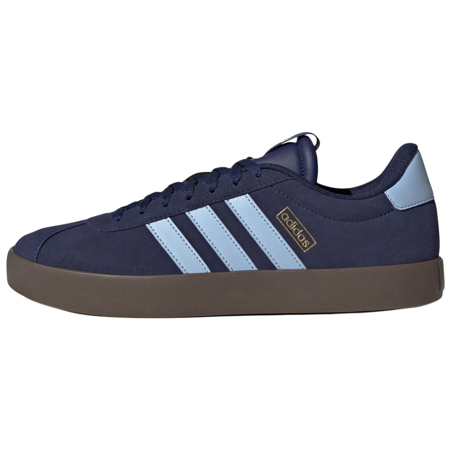 

Adidas Кроссовки для скейтбординга VL COURT 3.0 с противоскользящей подошвой и износостойкими вставками, мужские, синие