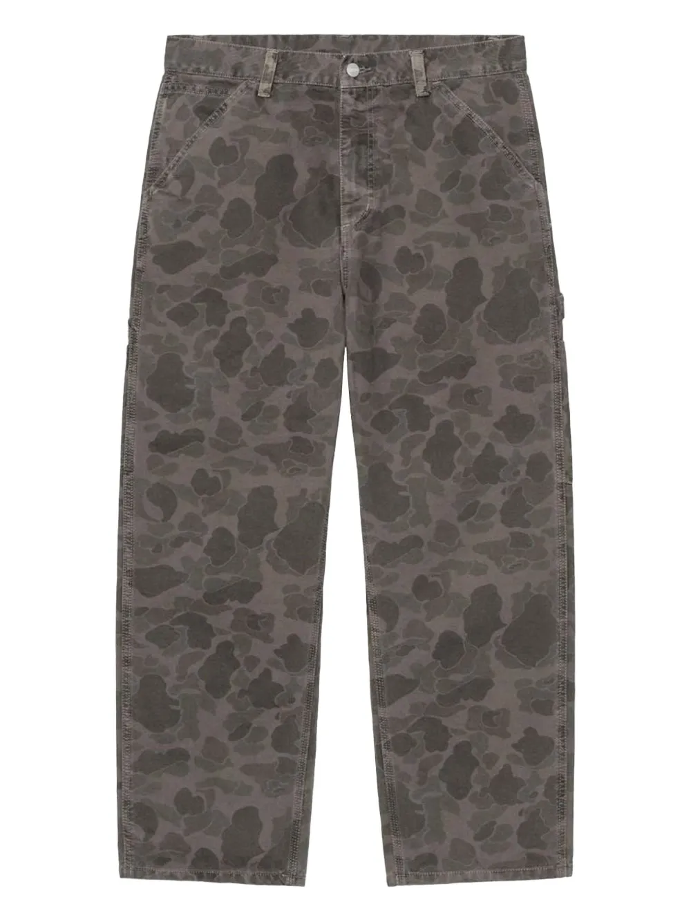 

Брюки из камуфляжного хлопка CARHARTT WIP, коричневый
