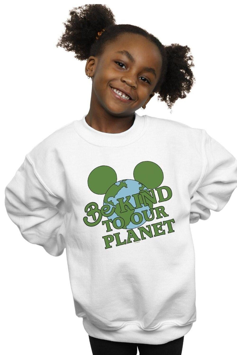

Толстовка Be Kind с Микки Маусом Disney, белый