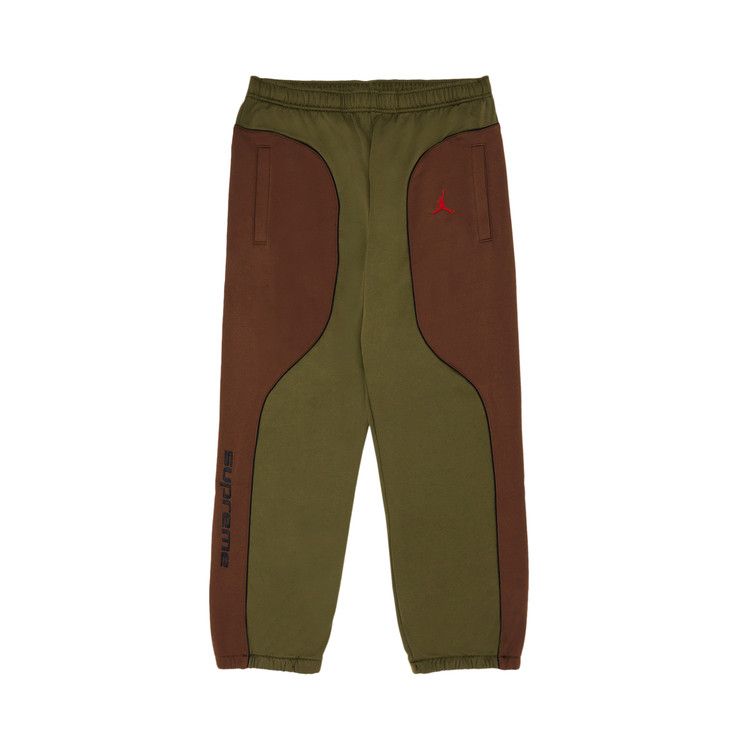 

Брюки Supreme x Jordan Tricot Track Pant, Olive