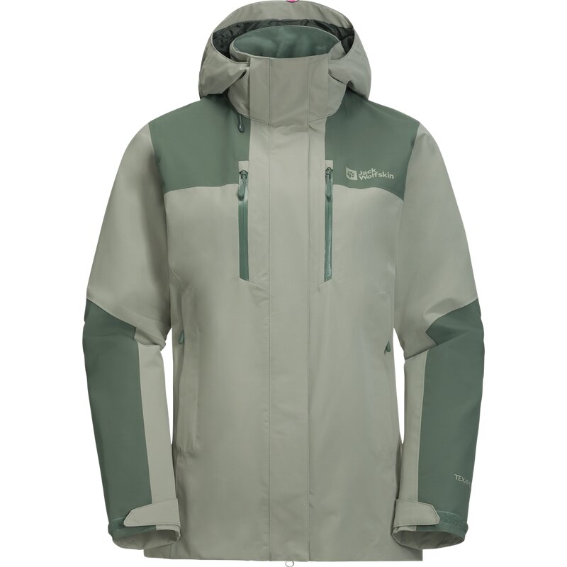 

Функциональная куртка jasper 2l jkt w Jack Wolfskin, цвет mint leaf