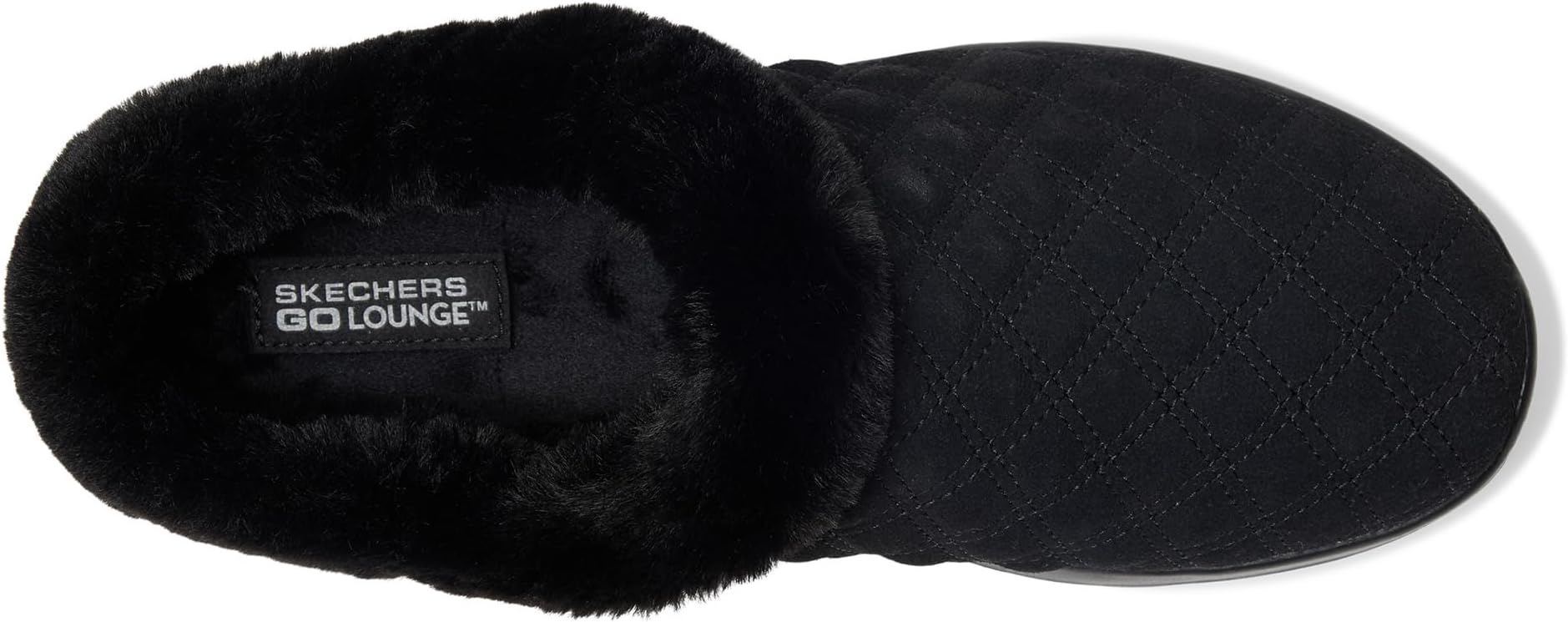Тапочки SKECHERS Women's On-the-go Joy - Frosty Day, Black/Black — фото 2