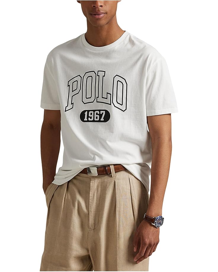 

Футболка Polo Ralph Lauren Classic Fit Jersey Graphic T-Shirt, белый