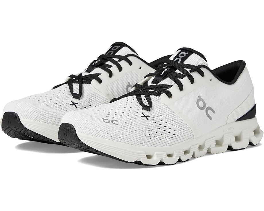 

Кроссовки On Cloud X 4, цвет Ivory/Black, Черный, Кроссовки On Cloud X 4, цвет Ivory/Black