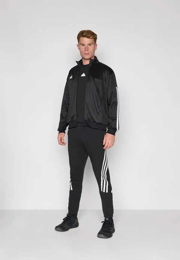 Тренировочная куртка тиро Adidas Sportswear, Black/White — фото 2