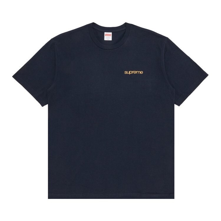 

Футболка Supreme NYC 'Navy', синий