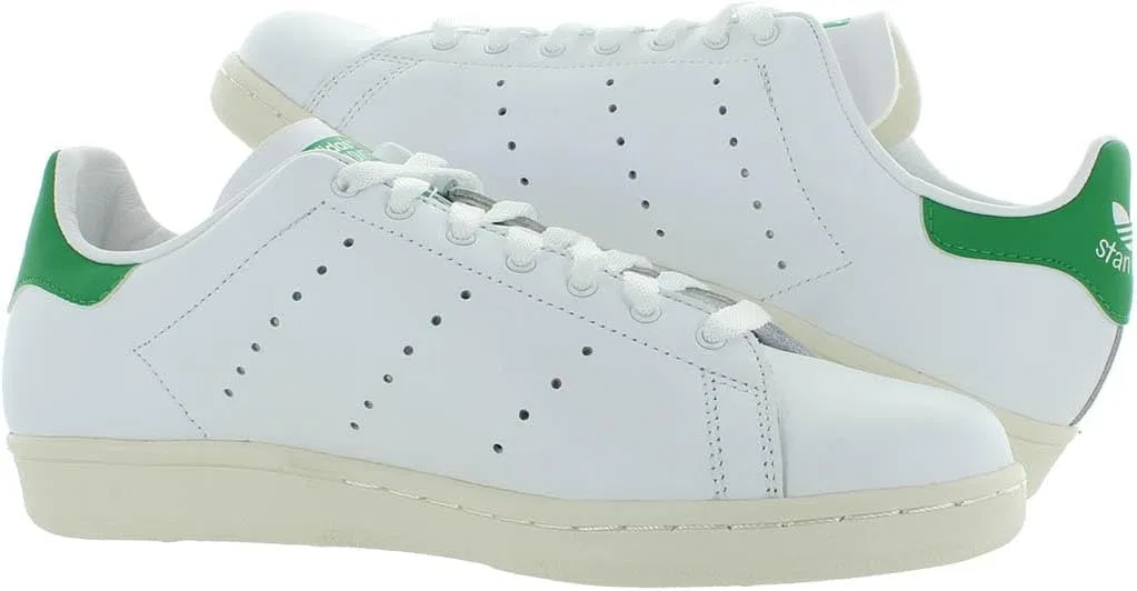 Кроссовки мужские adidas Stan Smith, цвет Cloud White, Green — фото 3