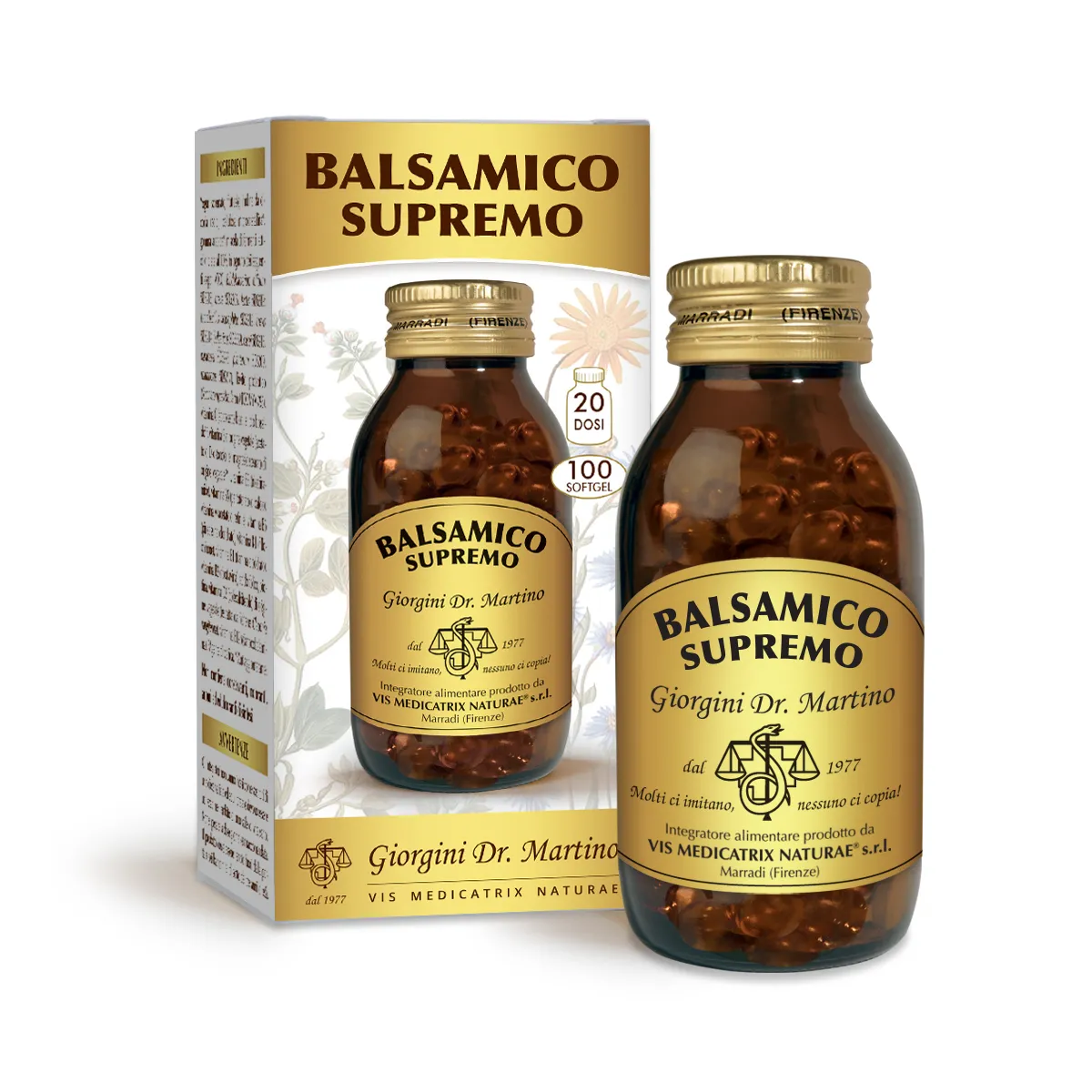 

Бальзамический Supremo 100Softg 80 г с эвкалиптом Dr. Giorgini