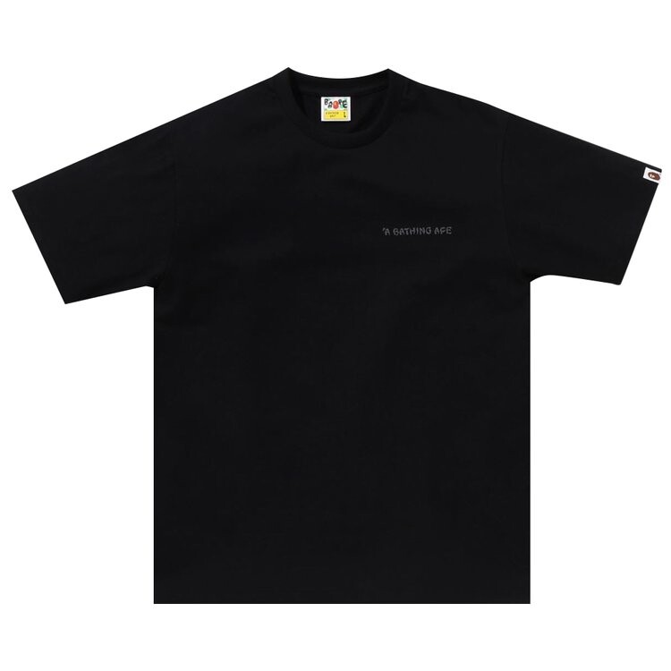 

Футболка BAPE Japanese Tattoo Logo Tee, черный