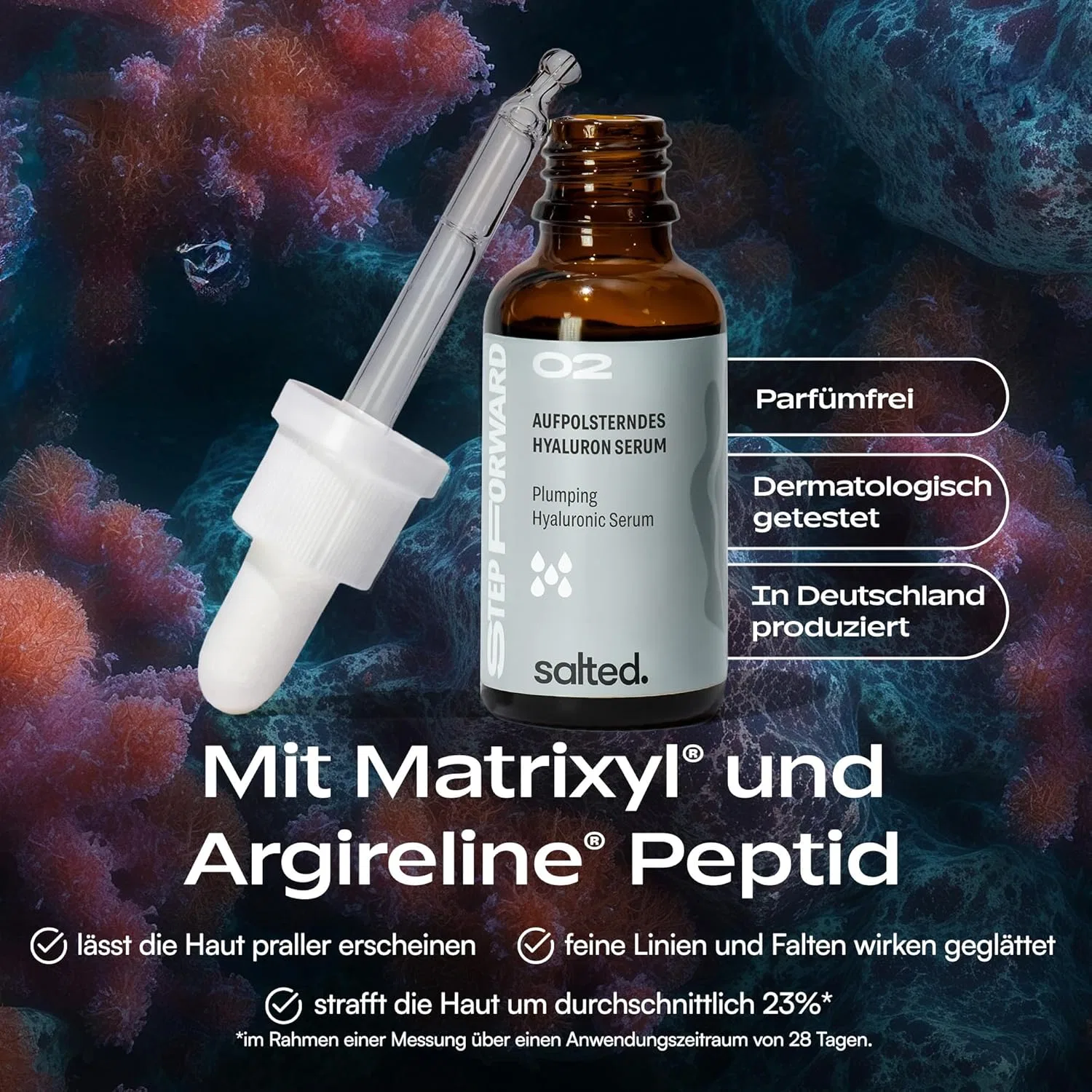 Сыворотка salted. — Для лица Firming Peptide Serum от , Peptide — фото 2