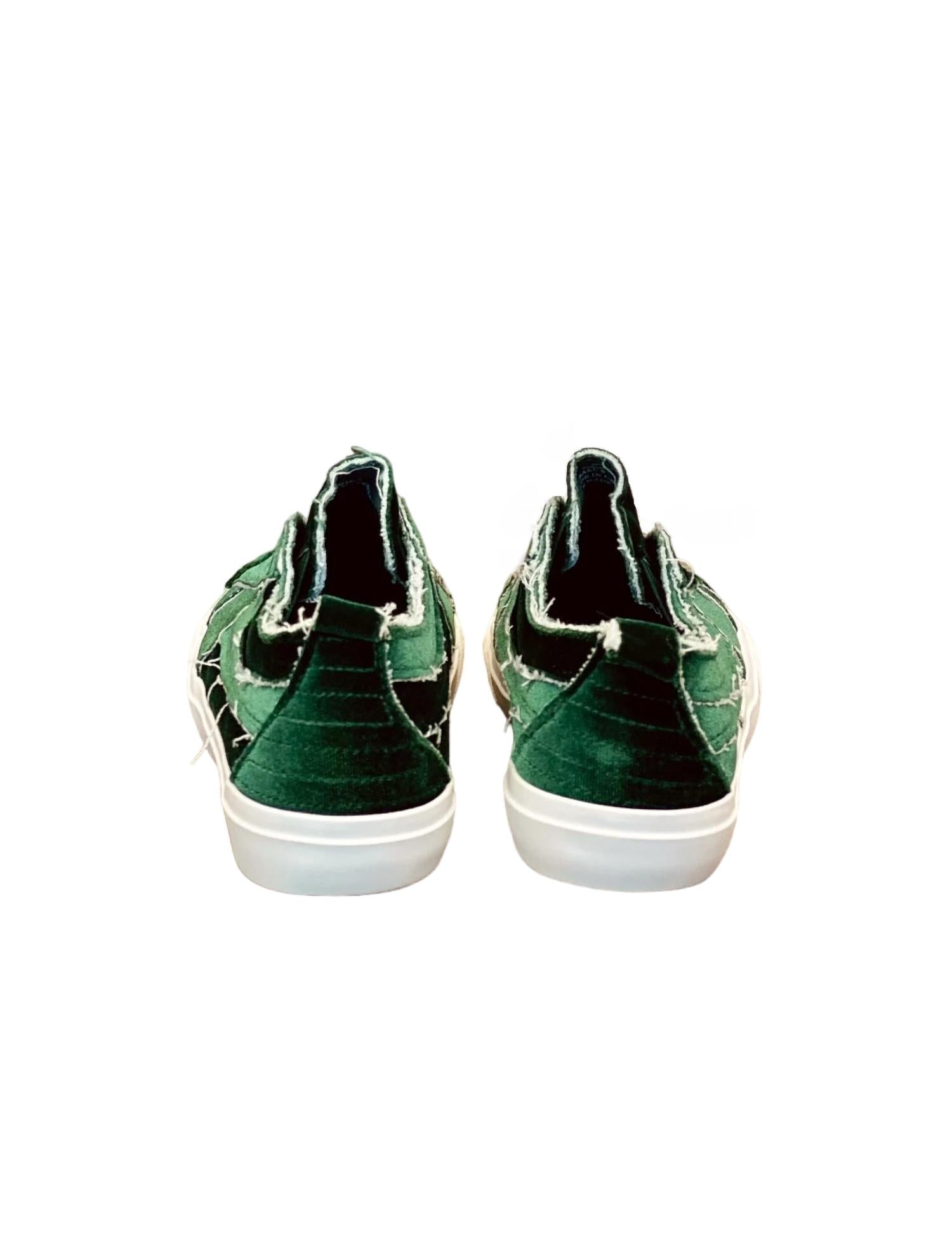 Женские кроссовки Babalu из зеленого бархата Corkys Footwear — фото 3