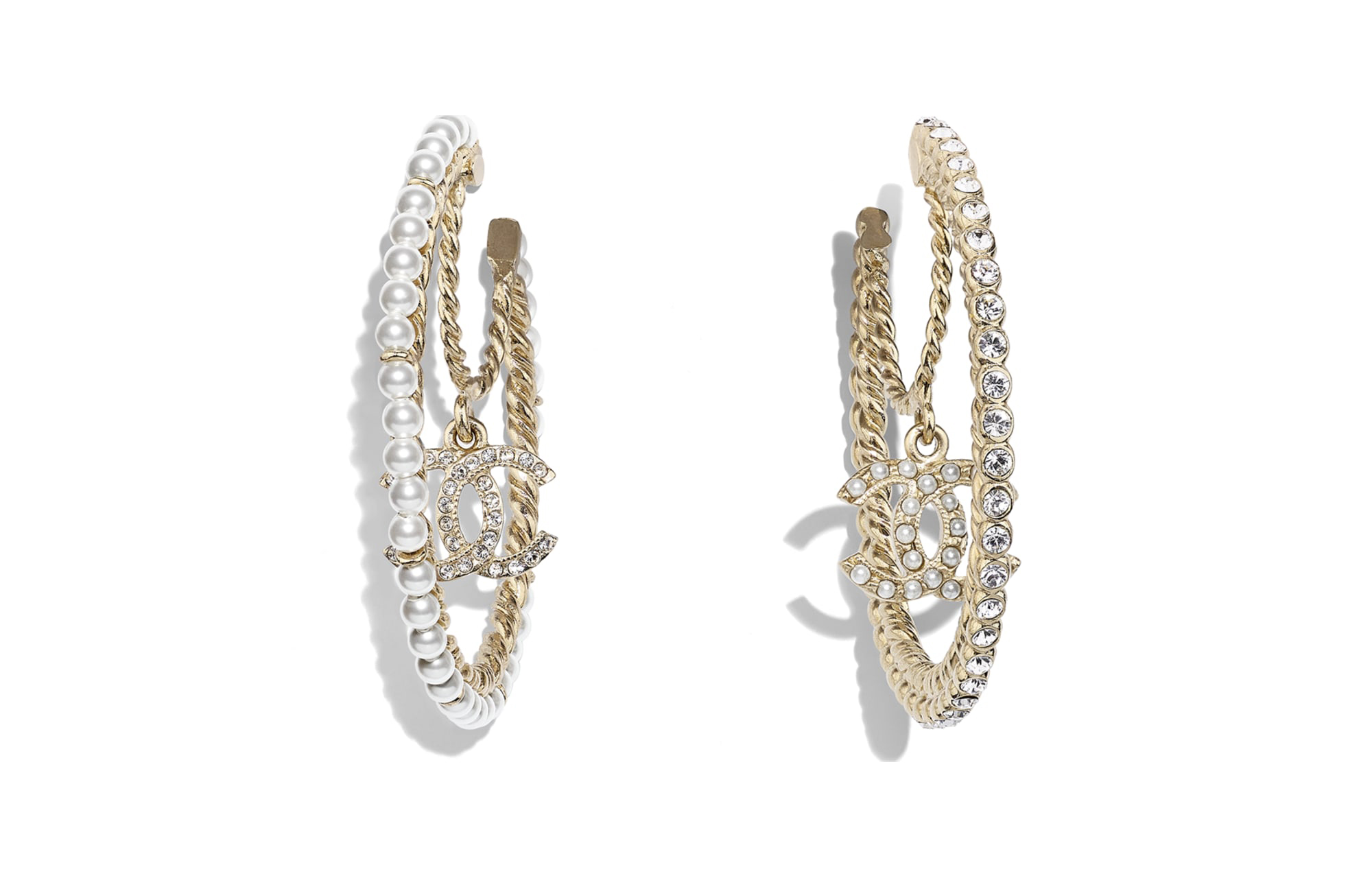 

Серьги женские золотые CHANEL, золото