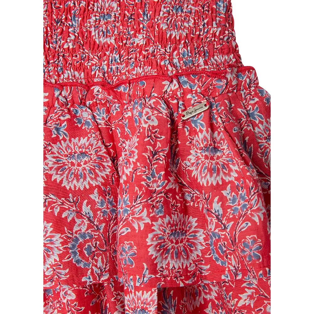 Короткая юбка Pepe Jeans Hallie, красный — фото 4