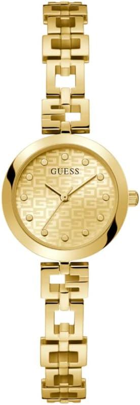 

Женские часы Guess 26 мм, Gold Tone/Gold Tone/Champagne, Позолоченный, Женские часы Guess 26 мм, Gold Tone/Gold Tone/Champagne