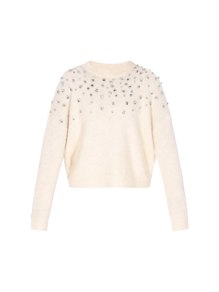 

Faina Женский свитер кремового цвета