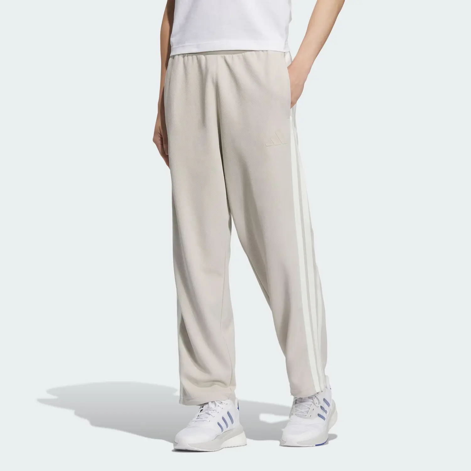 Adidas Трикотажные спортивные штаны Knit Tracksuit Bottoms мужские Miracle Bauxite Brown — фото 3