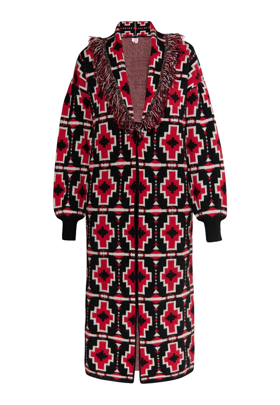 

Кардиган IZIA Knit Cardigan, красный/черный