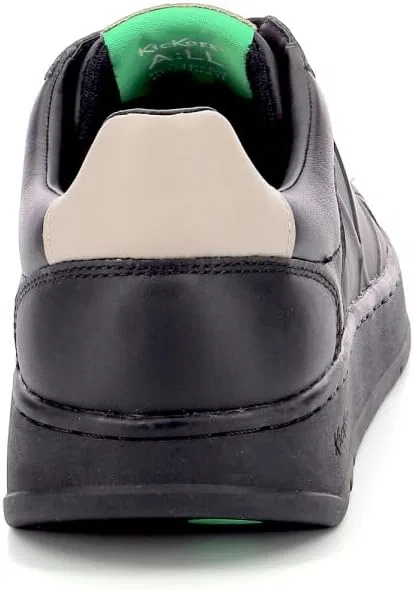 Кроссовки Kickers Tally унисекс низкие, Black, Beige, Green — фото 3