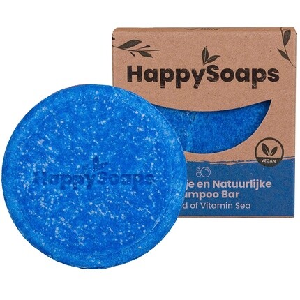 

Веганский шампунь-батончик для очищения волос In Need Of Vitamin Sea Sea Breeze 70G, Happysoaps