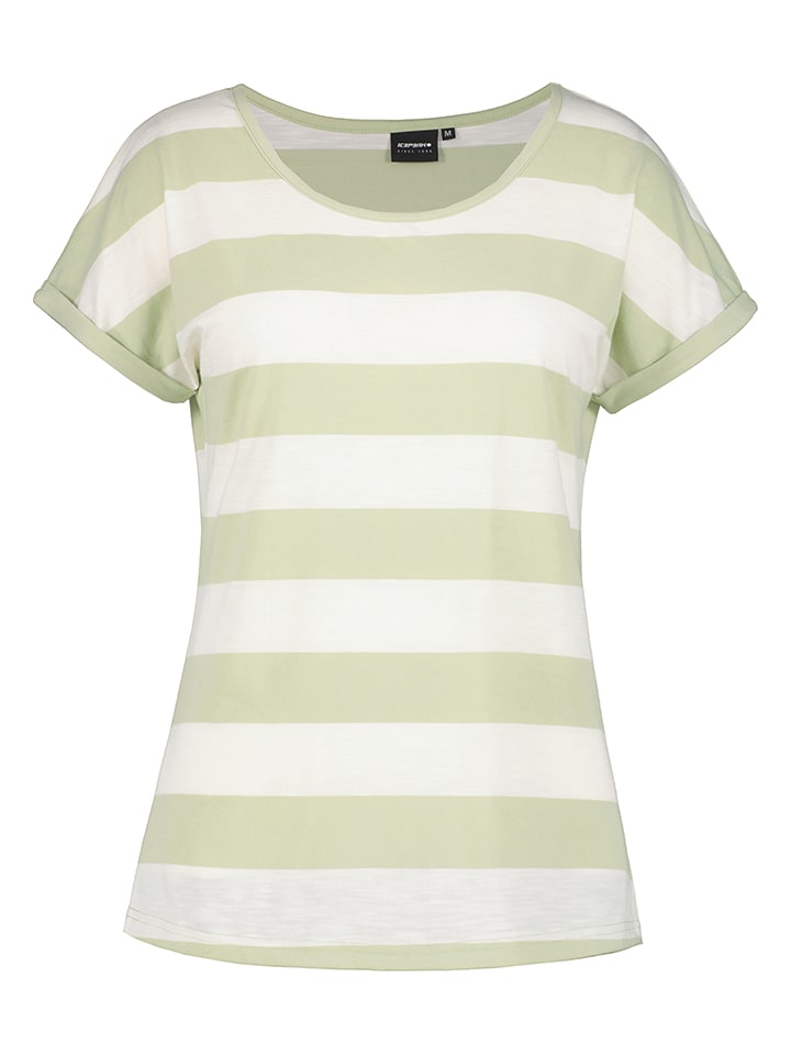 

Icepeak Функциональная рубашка салатового/белого цвета