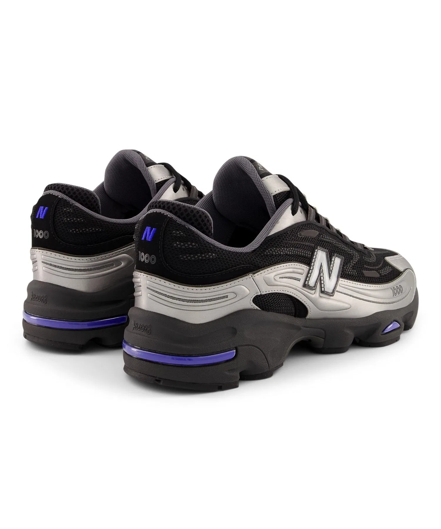 Унисекс кроссовки New Balance M1000DJ для бега серебряные — фото 4