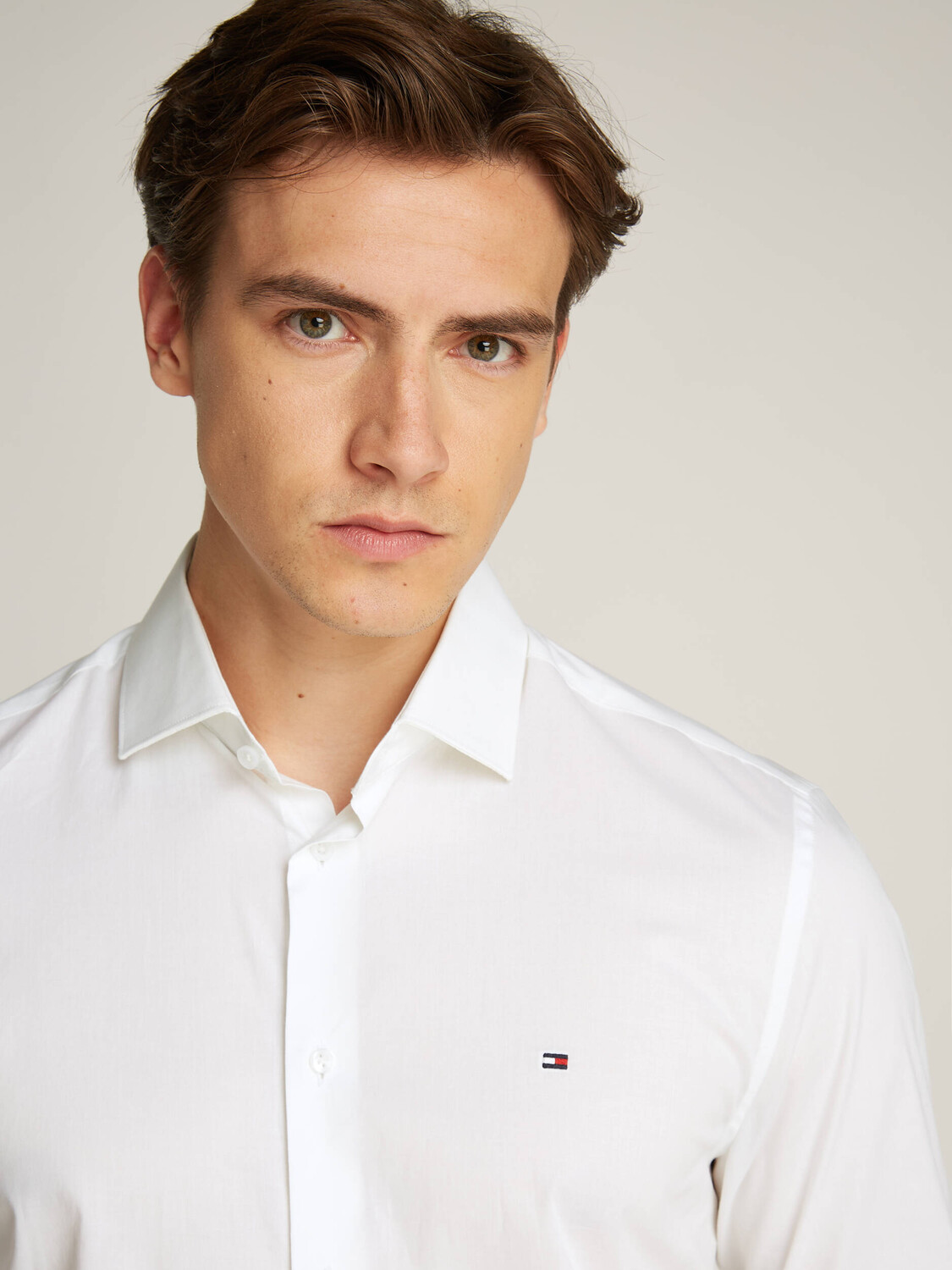Рубашка Tommy Hilfiger Slim Fit, белый — фото 3