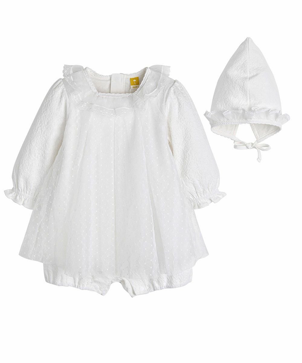 Комбинезон и шляпа Ivy Moimoln, Off white