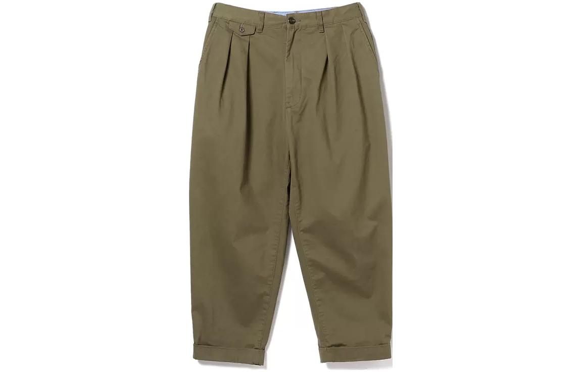 

Мужские повседневные брюки, брюки-карго средней высоты Beams, army зеленый