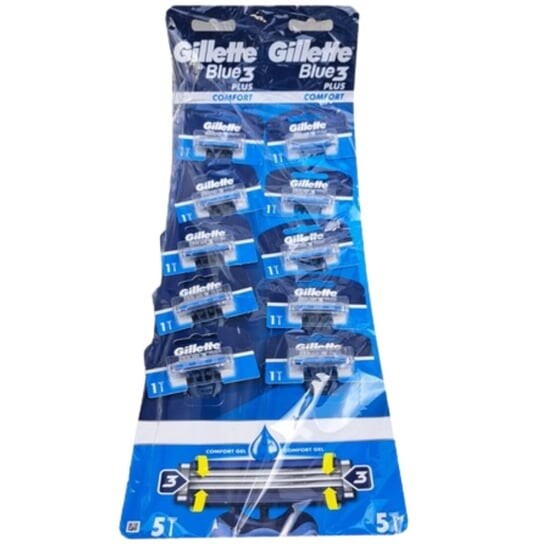 

Бритвы, 10 шт. Gillette Blue3 Plus Comfort
