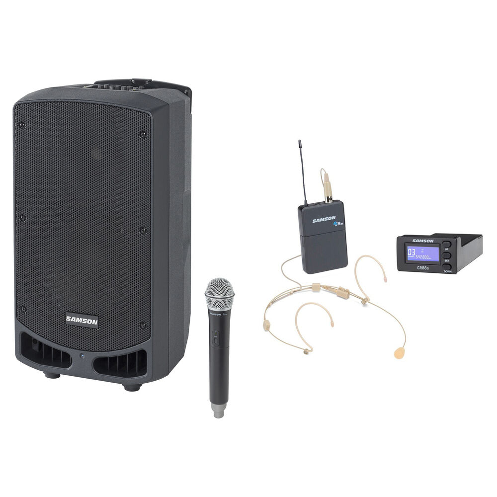

Портативная PA-системы Samson Expedition XP310w Portable PA Kit with Concert 88a