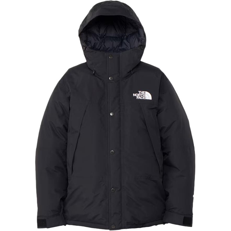 

Пуховик унисекс черный The North Face