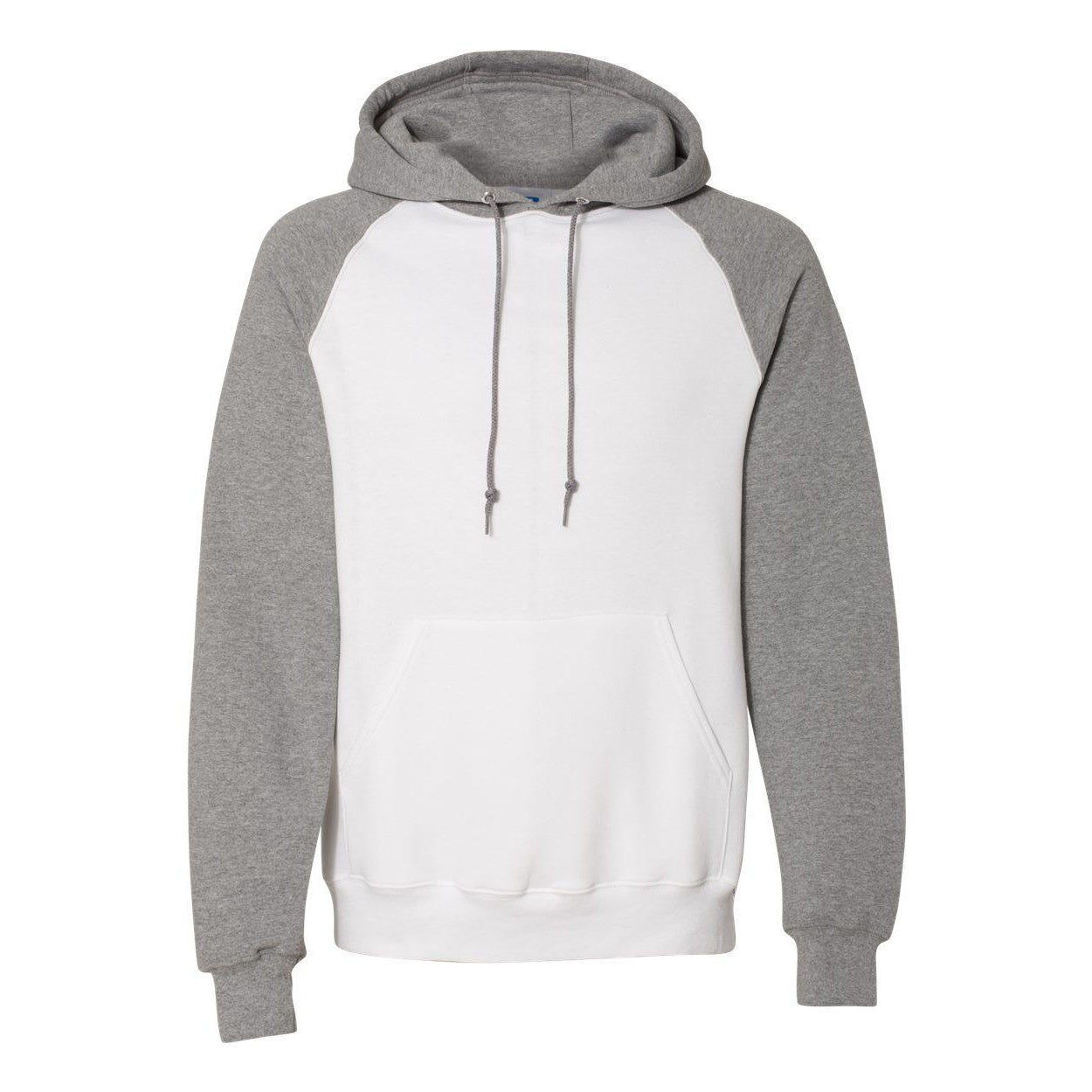 

Толстовка с капюшоном Russell Athletic Dri Power Colorblock Raglan, цвет white/ oxford