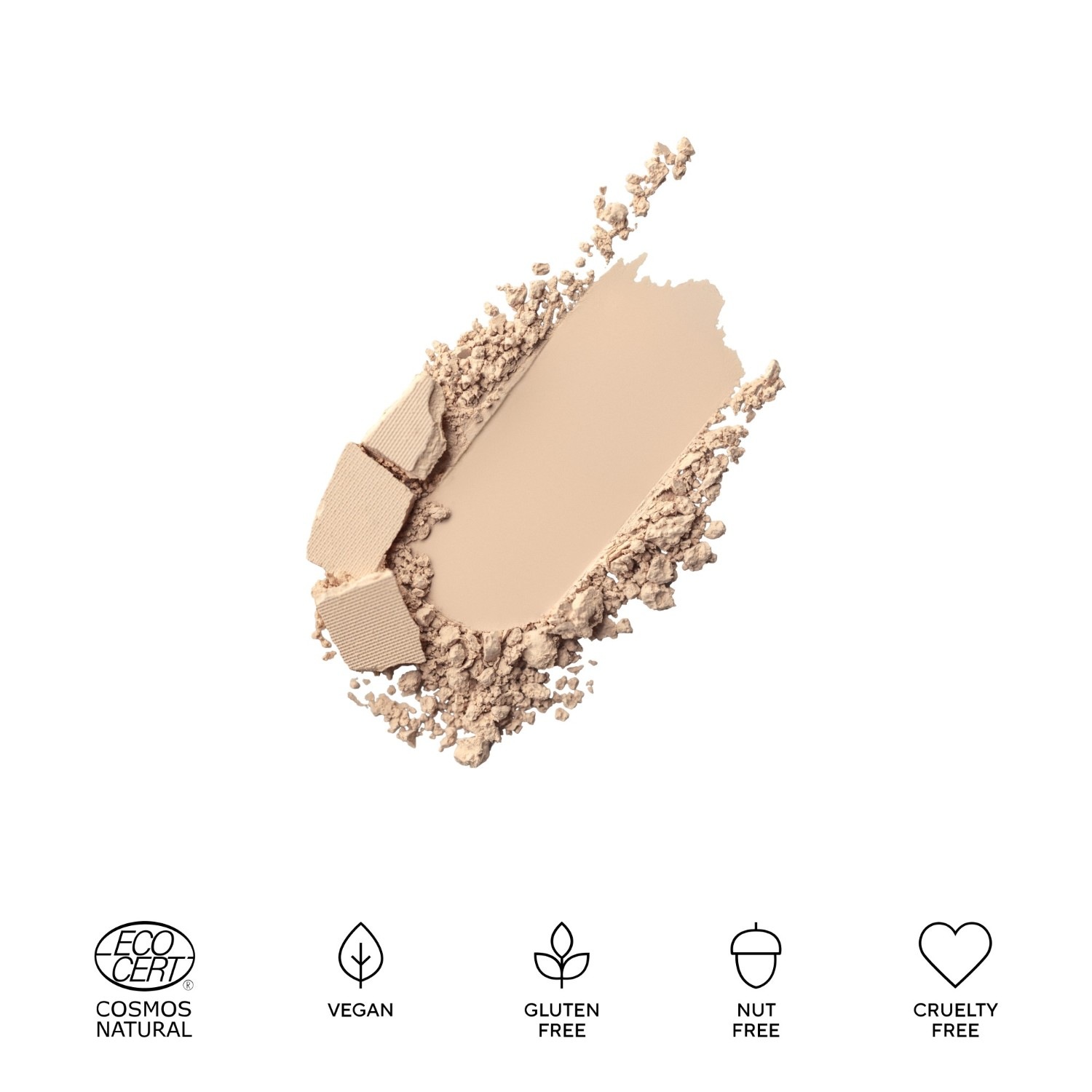 Пудра для лица air equal soft silk mineralpuder Madara, 2 - beige, вес 9 гр. — фото 3