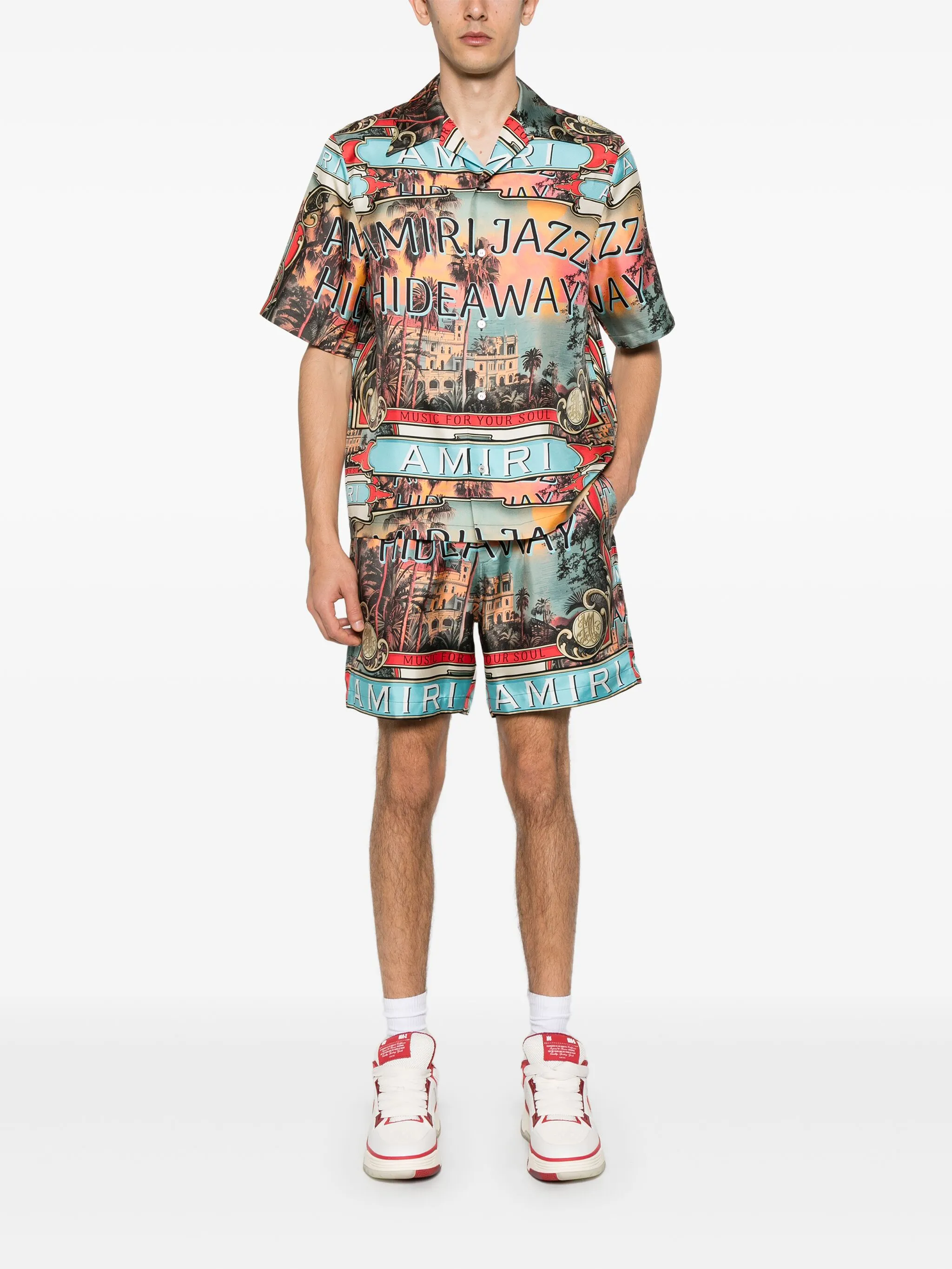 

Рубашка Jazz Hideaway Amiri, синий