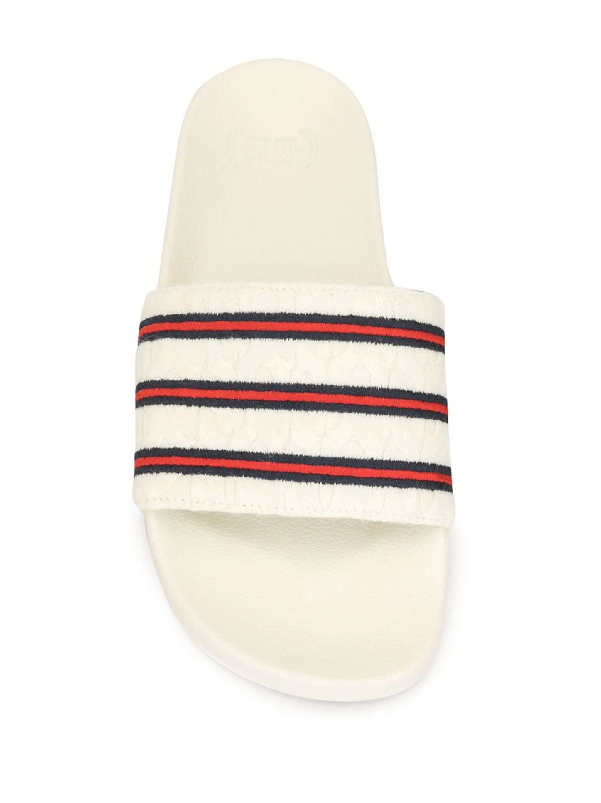 Шлепанцы Adilette Adidas, белый — фото 4