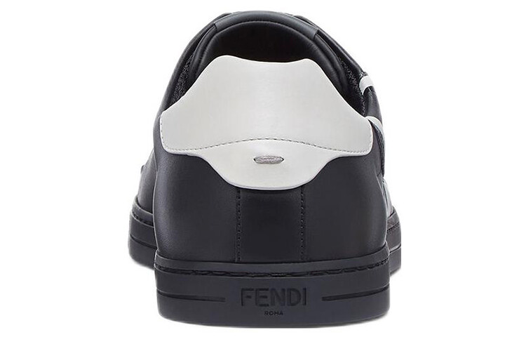 O"Lock Скейтбординг Кроссовки Мужские Низкие Черные Fendi — фото 4