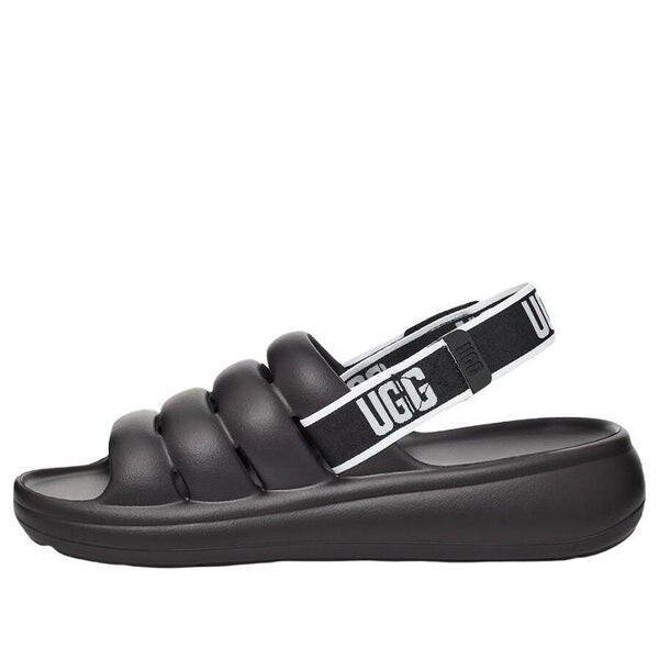 

Кроссовки sport yeah slide 'black white' Ugg, черный