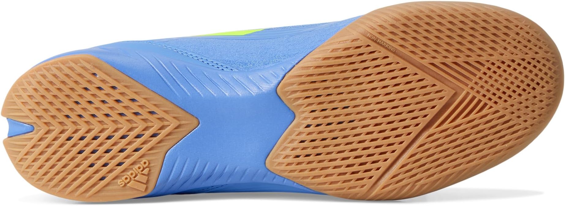 Кроссовки adidas F50 League Indoor Soccer Cleats, цвет None/Lucid Lemon/Lucid Pink — фото 3