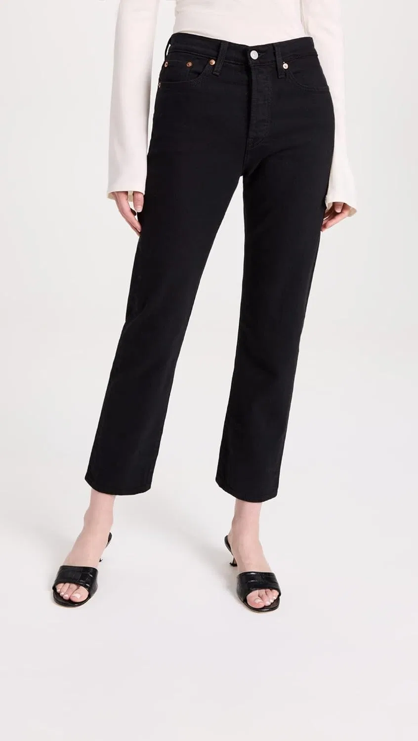 Джинсы Levi's Wedgie Icon Fit, Black Heart — фото 2