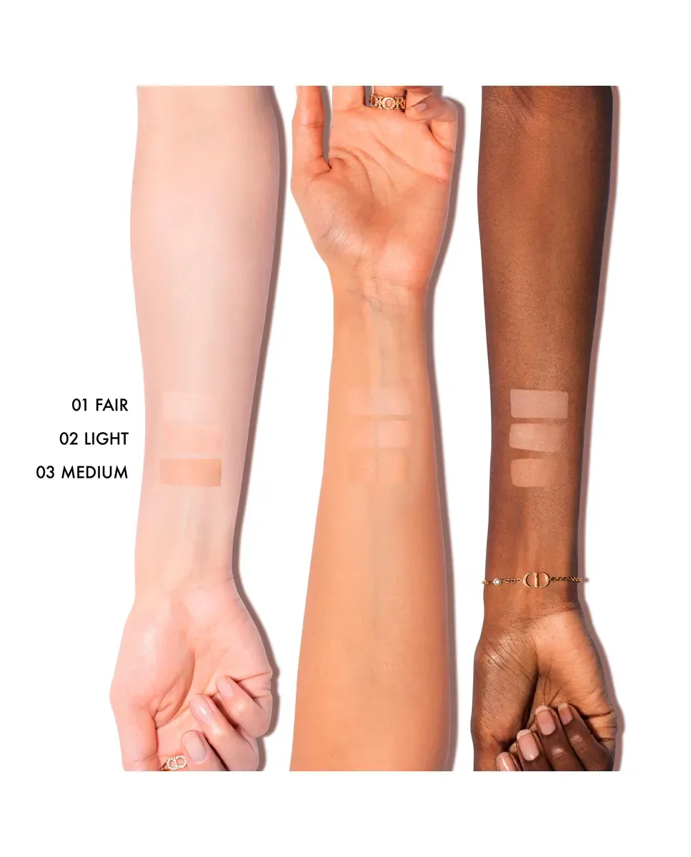 Forever Nude Matte Filter Рассеянная фиксирующая пудра - стойкое матовое сияние Dior, 02 Light — фото 4