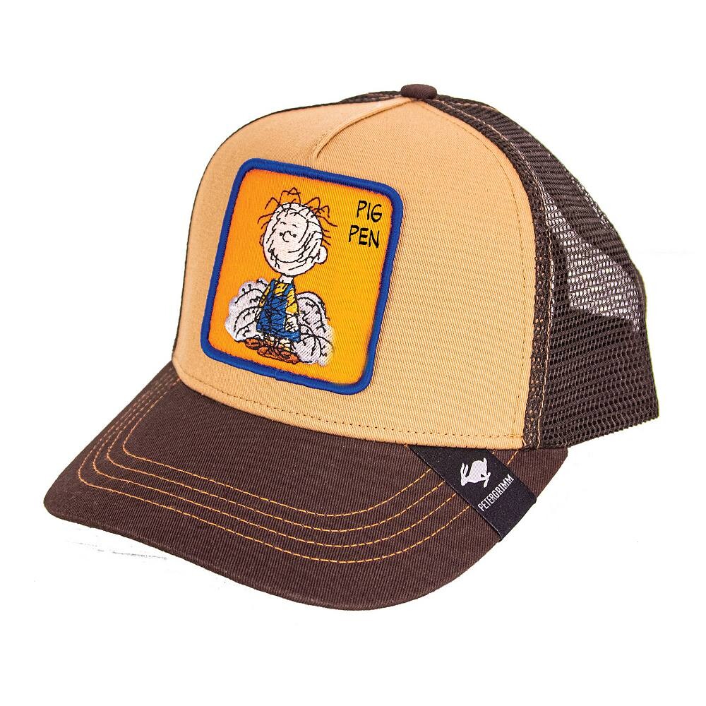 

Кепка дальнобойщика Peanuts Pig Pen, коричневый