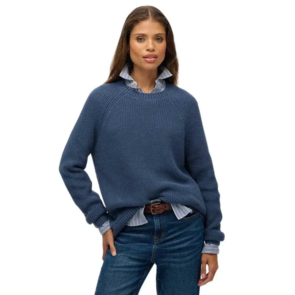 

Свитер Superdry W6110672A Relaxed Fit, синий