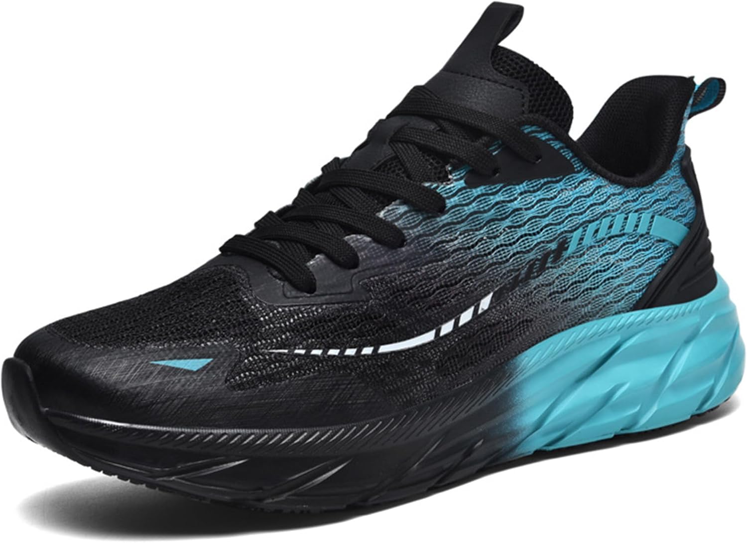 

Мужские и женские удобные прогулочные кроссовки, противоскользящие, дышащие, легкие модные кроссовки из сетчатой ткани, теннисные, спортивные, баскетбольные, для фитнеса и тренировок на открытом воздухе Generic, черный/зеленый