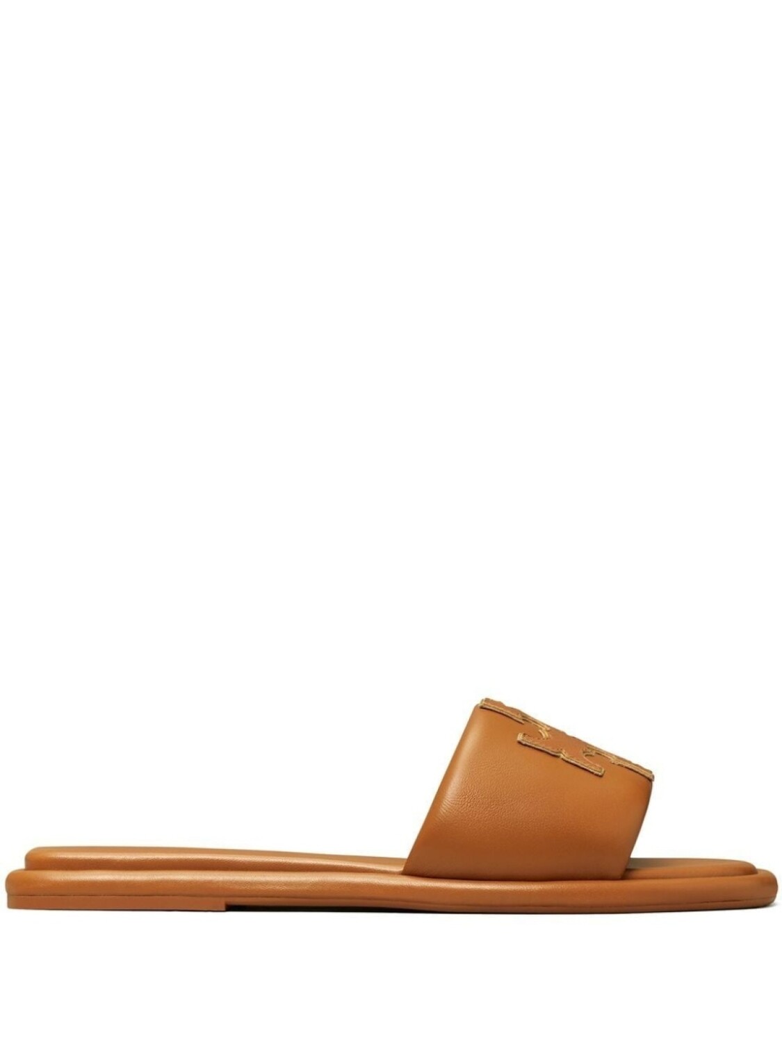 

Tory Burch сандалии с пряжкой Double T, коричневый