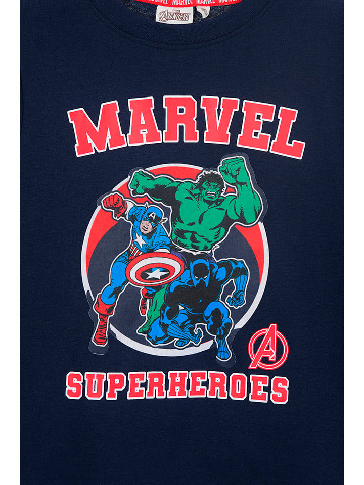 Футболка с длинными рукавами «Avengers Classic» темно-синего цвета — фото 3