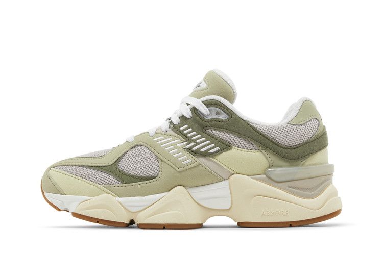 Кроссовки New Balance 9060 Big Kid 'Green Gum', зеленый — фото 4