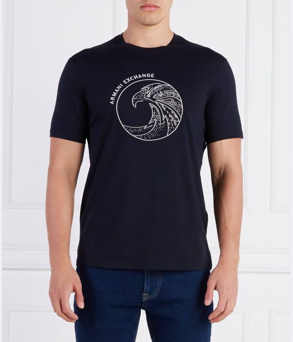 

Футболки Regular fit Armani Exchange, синий