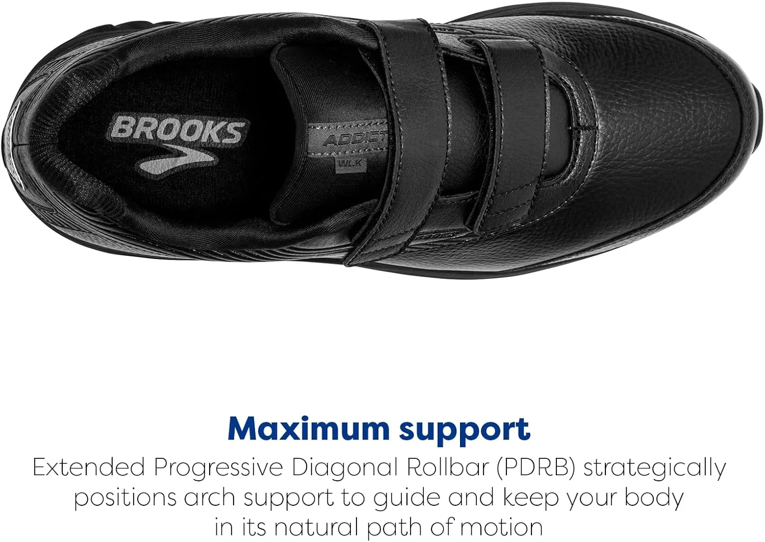 Мужские кроссовки Addiction Walker V-strap 2 Brooks, цвет Anthracite Hibiscus Capri — фото 4